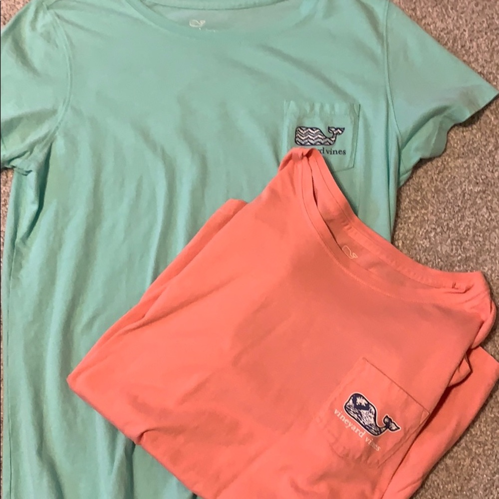 TWO VINEYARD VINES TEES